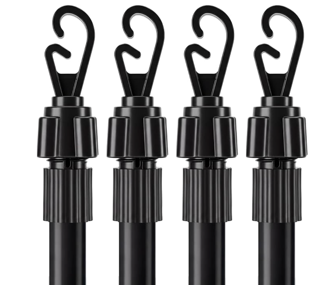 Telescopic Washing Line Prop Pole 2.4m – Pack of 2 / 4