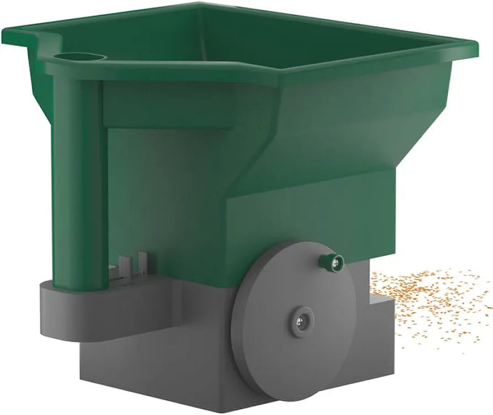 Grass Seed Spreader 3L, Handheld Seed Dispenser,Durable & Lightweight,Evenly Grass Seed Spreader, for Lawn Fertiliser,Weed and Feed Dispenser