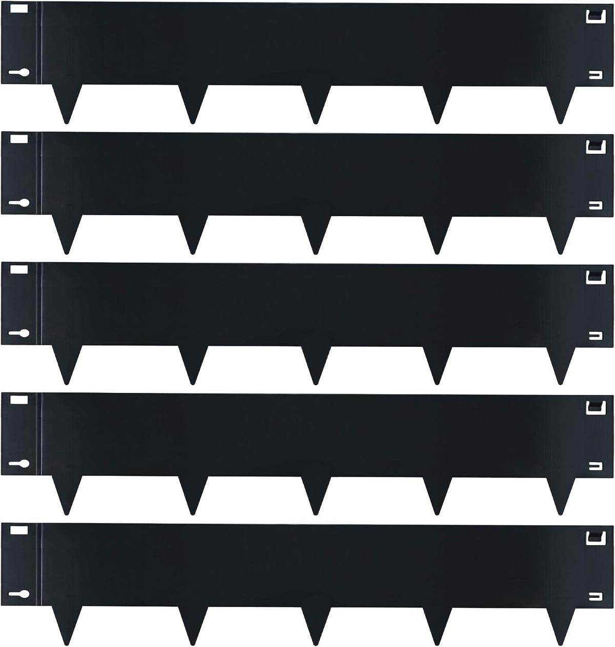 Metal Lawn Edging 5m – 8cm / 16cm, Multiple Colours