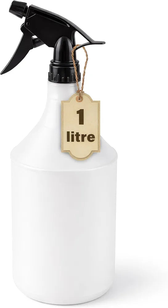 Vivo Technologies 1 Litre Spray Bottle With Adjustable Trigger | Leak Proof, Ergonomic & Multi Purpose | Perfect For Cleaning, Gardening, Ironing & Home Use | Easy Refill & Comfortable Grip