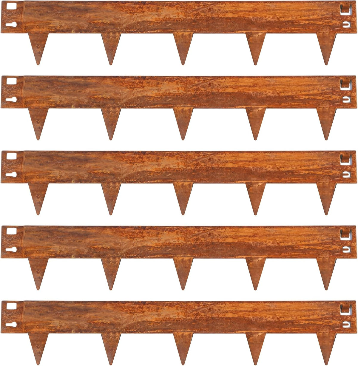 Metal Lawn Edging 5m – 8cm / 16cm, Multiple Colours