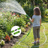 Garden Hose Connector Set 24 Pack | 1 Nozzle | 5 Hose End Connectors | 1 Hose Waterstop | 2 Double Male Snap | 2 Hosepipe Tap Fitting 1/2 & 3/4 Inch for Joining Hose Pipe