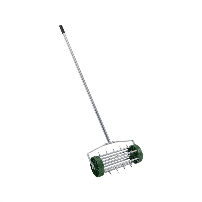 Rolling Lawn Aerator 145cm – Steel Spike Drum
