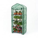4-Tier Mini Greenhouse 50 × 45 × 158cm – PE Cover