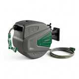 Retractable Garden Hose Reel 20m + 2m, Wall Mounted