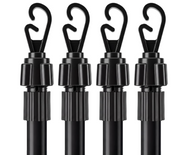 4 × 2.4 m / Black
