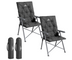 Oversized / Black – 2 Chairs