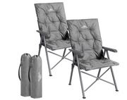 Oversized / Grey – 2 Chairs