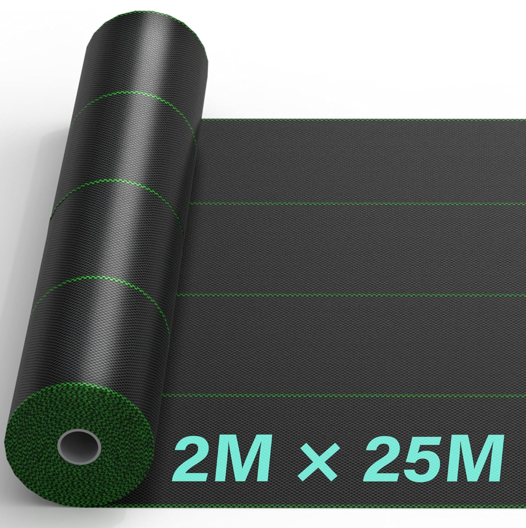 Heavy Duty Woven Weed Control Membrane – Garden & Landscaping Fabric